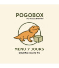 POGO BOX - 7 jours de Menu Complet pour Pogona Adulte